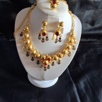 Parure d'or collier 4