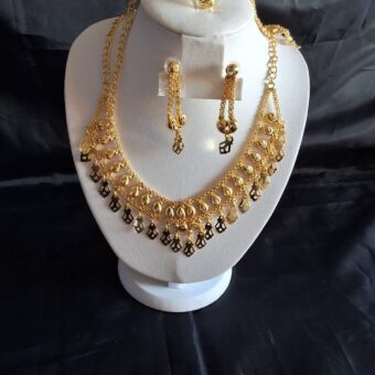 Parure d'or collier